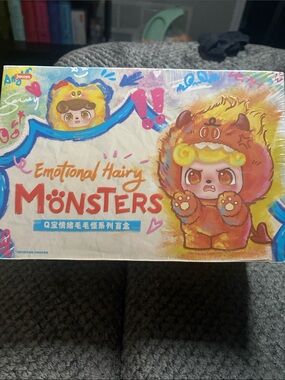 JOTOYS Q.kid Emotional Hairy Monsters  blind boxes NEW SEALED